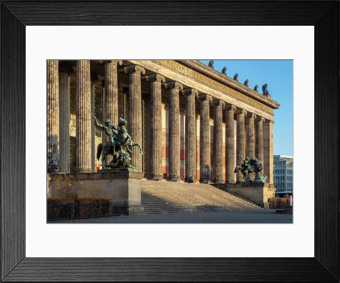 Framed Print : Altes Museum, Berlin, Germany Framed Print : Altes Museum, Berlin, Germany