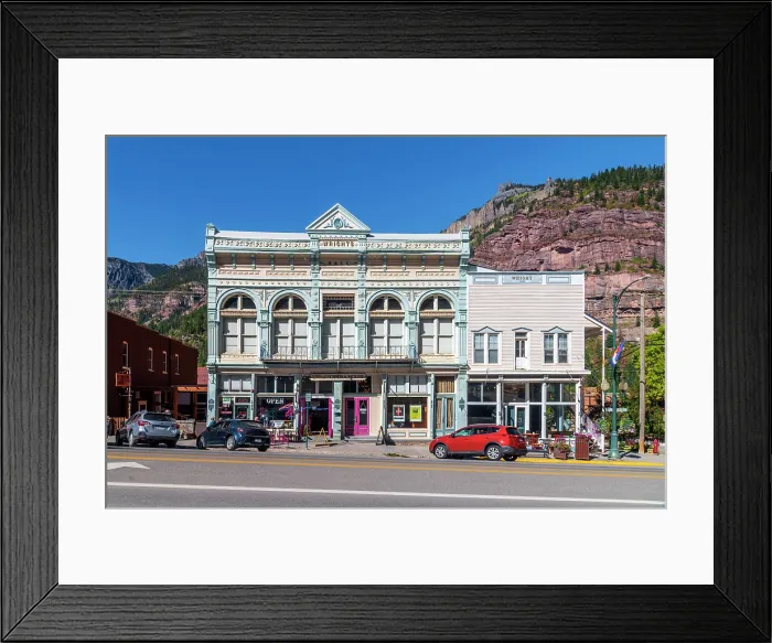Framed Print : USA, Colorado, Ouray Framed Print : USA, Colorado, Ouray