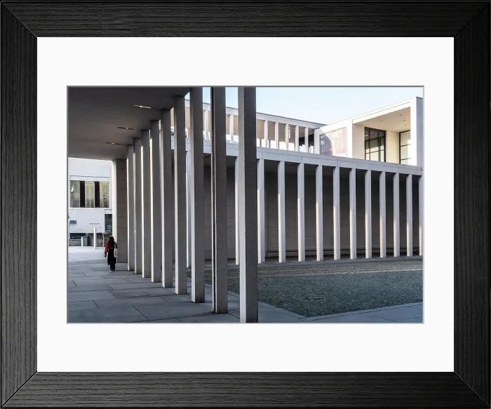 Framed Print : James Simon Gallery, Berlin, Germany Framed Print : James Simon Gallery, Berlin, Germany