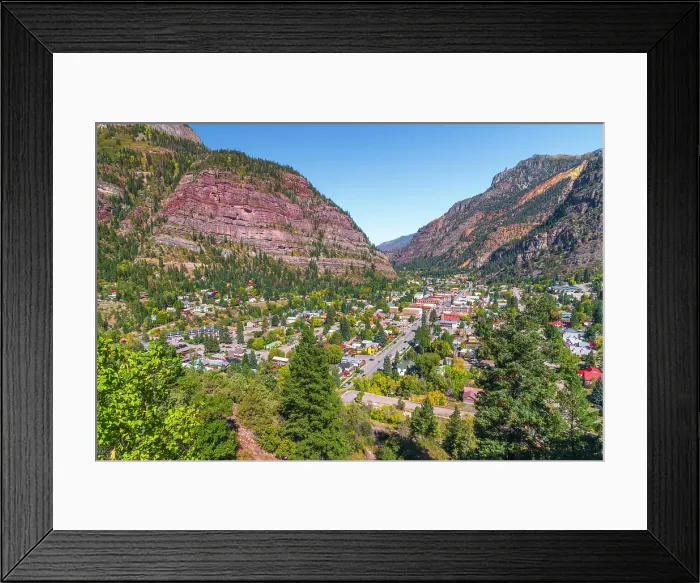 Framed Print : USA, Colorado, Ouray Framed Print : USA, Colorado, Ouray
