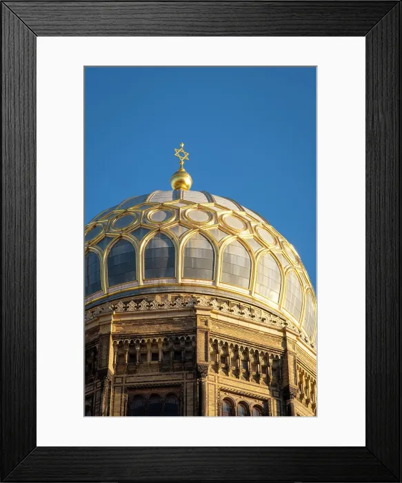 Framed Print : New Synagogue Berlin, Berlin, Germanyhistorical Framed Print : New Synagogue Berlin, Berlin, Germanyhistorical