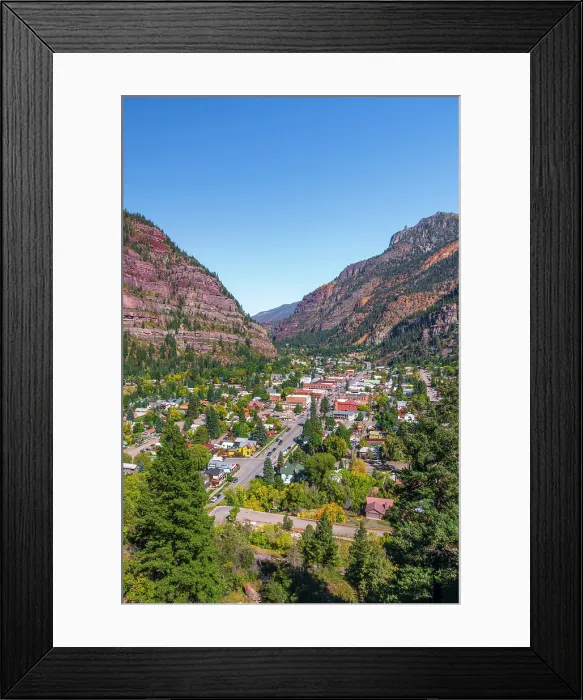 Framed Print : USA, Colorado, Ouray Framed Print : USA, Colorado, Ouray