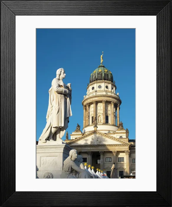 Framed Print : Franzosischer Dom, Gendarmenmarkt, Berlin, Germany Framed Print : Franzosischer Dom, Gendarmenmarkt, Berlin, Germany