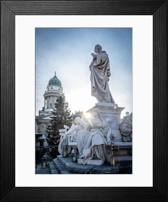 Framed Print : Deutscher Dom & Gendarmenmarkt, Berlin, Germany Framed Print : Deutscher Dom & Gendarmenmarkt, Berlin, Germany