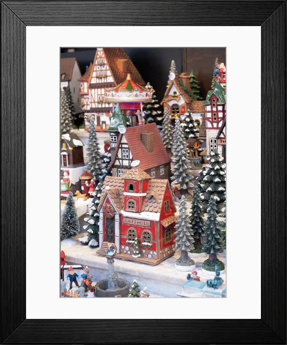 Framed Print : Decorations for sale at a Christmas Market, Berlin, Germany Framed Print : Decorations for sale at a Christmas Market, Berlin, Germany