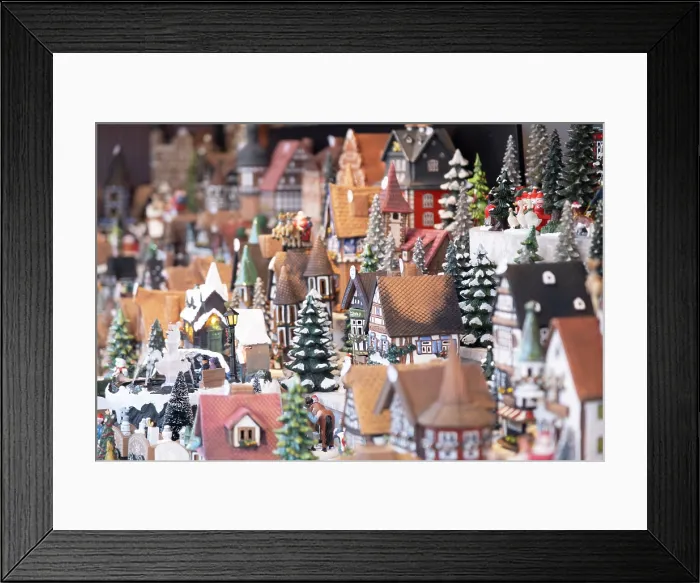 Framed Print : Decorations for sale at a Christmas Market, Berlin, Germany Framed Print : Decorations for sale at a Christmas Market, Berlin, Germany