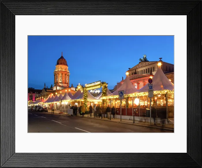 Framed Print : Christmas Market & the Deutscher Dom, Gendarmenmarkt, Berlin, Germany Framed Print : Christmas Market & the Deutscher Dom, Gendarmenmarkt, Berlin, Germany