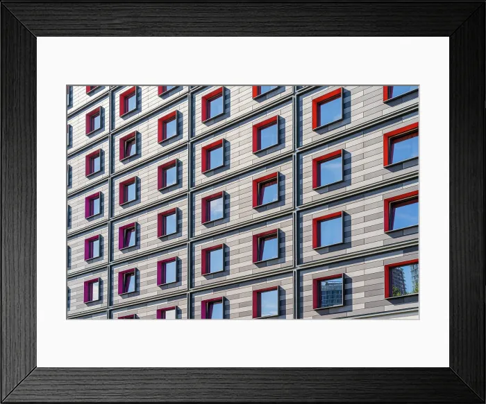 Framed Print : Moxy London Stratford, Stratford, London, England Framed Print : Moxy London Stratford, Stratford, London, England