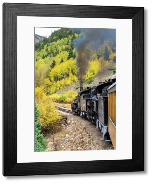 Framed Print : USA, Colorado, Animas Canyon, Durango and Silverton Narrow Gauge Railroad Framed Print : USA, Colorado, Animas Canyon, Durango and Silverton Narrow Gauge Railroad