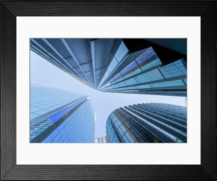 Framed Print : City of London architecture, London, England Framed Print : City of London architecture, London, England
