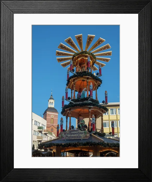 Framed Print : Christmas market, Spandau, Berlin, Germany Framed Print : Christmas market, Spandau, Berlin, Germany