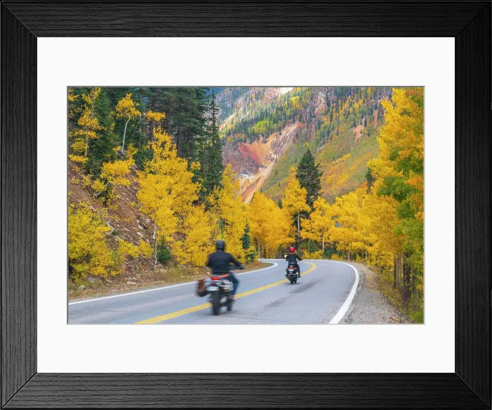 Framed Print : USA, Colorado, Million Dollar Highway between Silverton and Durango Framed Print : USA, Colorado, Million Dollar Highway between Silverton and Durango