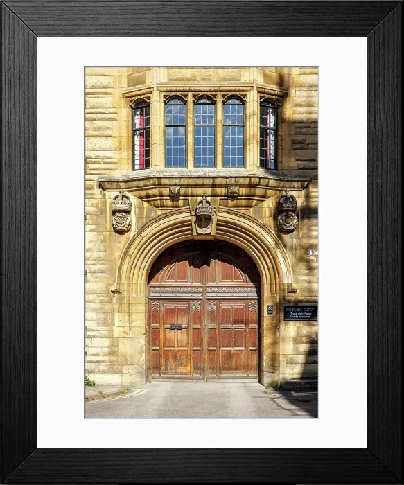 Framed Print : Historic door at Kings College, Cambridge, Cambridgeshire, England, UK Framed Print : Historic door at Kings College, Cambridge, Cambridgeshire, England, UK