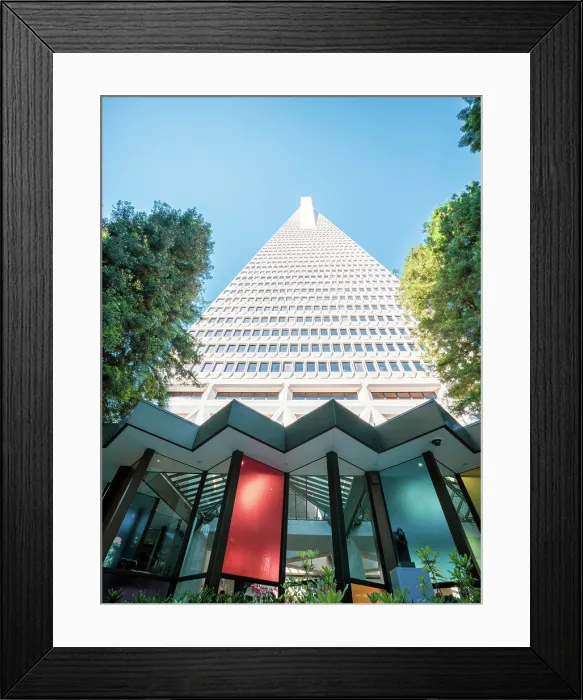 Framed Print : Transamerica Pyramid Building Downtown, San Francisco, California, USA Framed Print : Transamerica Pyramid Building Downtown, San Francisco, California, USA