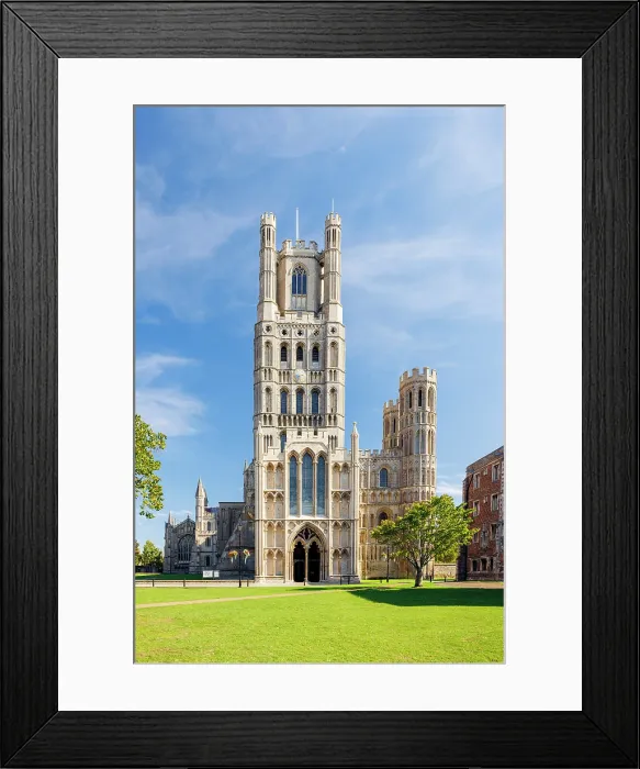 Framed Print : Ely Cathedral, Ely, Cambridgeshire, England, UK Framed Print : Ely Cathedral, Ely, Cambridgeshire, England, UK