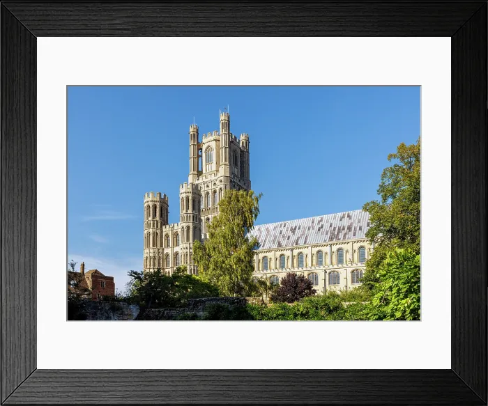 Framed Print : Ely Cathedral, Ely, Cambridgeshire, England, UK