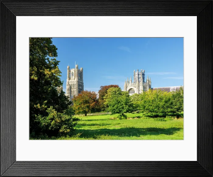 Framed Print : Ely Cathedral, Ely, Cambridgeshire, England, UK