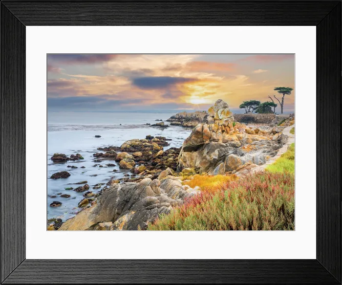 Framed Print : Lovers Point Beach, Pacific Grove, Monterey Peninsula, Monterey Bay, California, USA Framed Print : Lovers Point Beach, Pacific Grove, Monterey Peninsula, Monterey Bay, California, USA