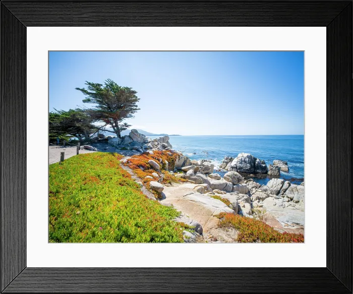 Framed Print : Coastal Area Near Carmel-by-the-Sea on the Monterey Peninsula, California, Carmel by the Sea Monterey Bay, California, USA Framed Print : Coastal Area Near Carmel-by-the-Sea on the Monterey Peninsula, California, Carmel by the Sea Monterey Bay, California, USA