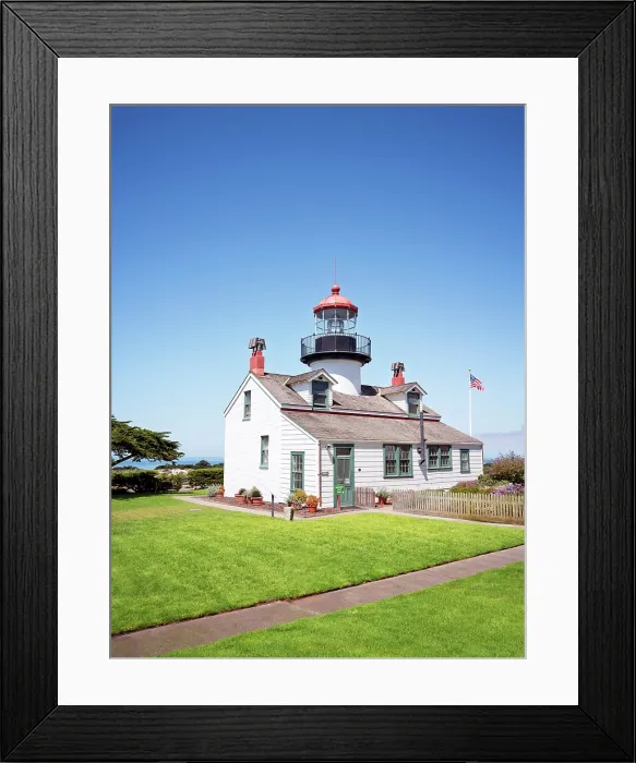 Framed Print : Point Pinos Lighthouse - the oldest continuously operating lighthouse on the West Coast, Pacific Grove, Monterey Bay, California, USA Framed Print : Point Pinos Lighthouse - the oldest continuously operating lighthouse on the West Coast, Pacific Grove, Monterey Bay, California, USA