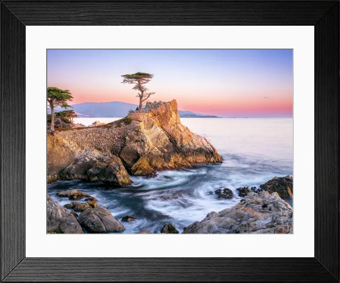 Framed Print : Lone Cypress, Pebble Beach, Monterey Peninsula, California, USA Framed Print : Lone Cypress, Pebble Beach, Monterey Peninsula, California, USA