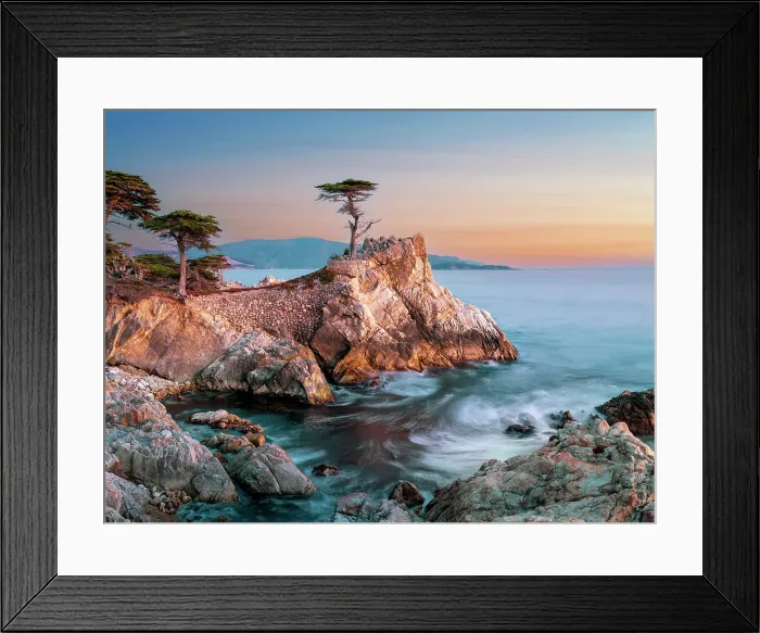 Framed Print : Lone Cypress, Pebble Beach, Monterey Peninsula, California, USA Framed Print : Lone Cypress, Pebble Beach, Monterey Peninsula, California, USA