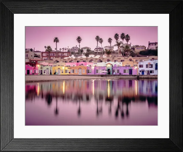 Framed Print : Capitola Village by the Beach Capitola, California, USA Framed Print : Capitola Village by the Beach Capitola, California, USA