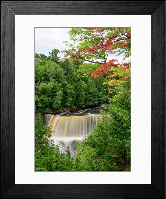 Framed Print : USA, Great Lakes, Upper Peninsula, Michigan, Tahquamenon Falls, State Park Framed Print : USA, Great Lakes, Upper Peninsula, Michigan, Tahquamenon Falls, State Park