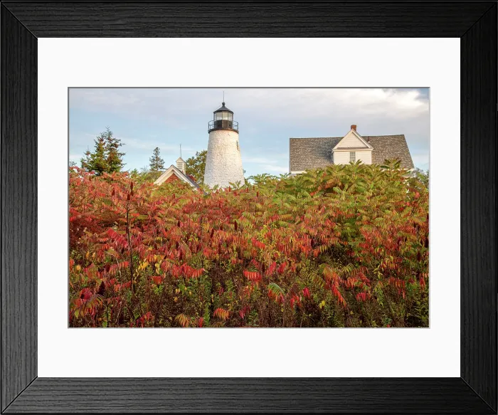 Framed Print : USA, New England, Maine, Coast, Castine, Dyce Head Lighthouse Framed Print : USA, New England, Maine, Coast, Castine, Dyce Head Lighthouse