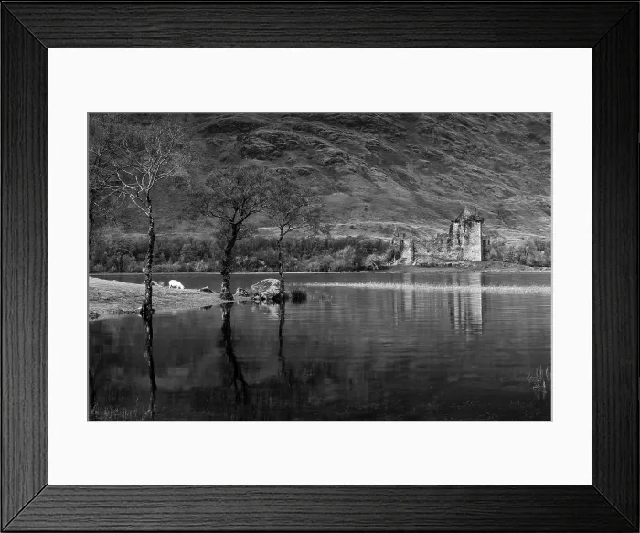 Framed Print : Kilchurne Castle Reflecting in Loch Awe, Argyll & Bute, Scotland Framed Print : Kilchurne Castle Reflecting in Loch Awe, Argyll & Bute, Scotland