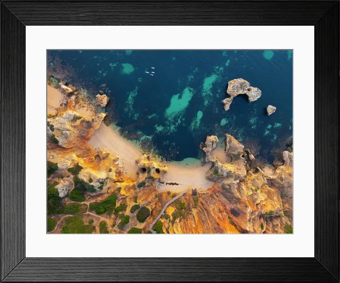 Framed Print : Portugal, Algarve, Lagoa, Praia do Camilo Framed Print : Portugal, Algarve, Lagoa, Praia do Camilo