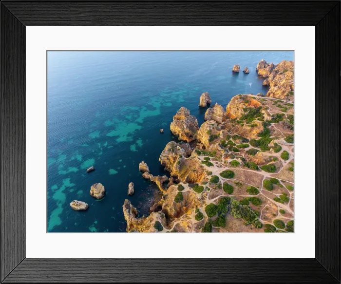 Framed Print : Portugal, Algarve, Lagoa, Praia do Camilo