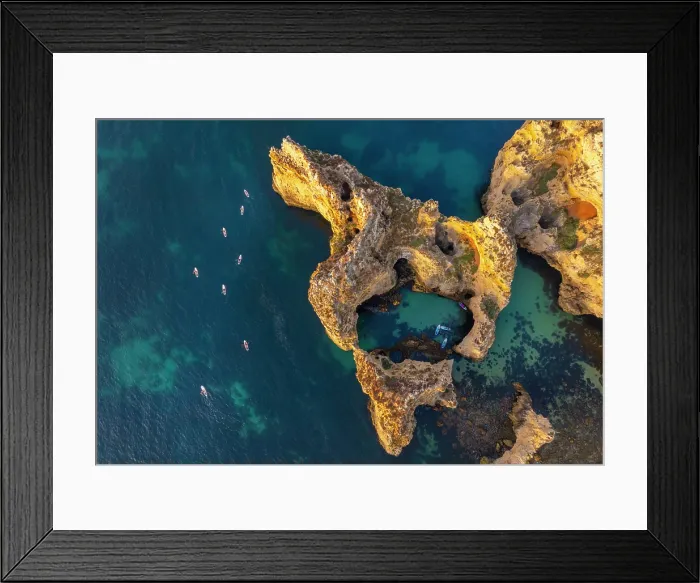 Framed Print : Portugal, Algarve, Lagos, Ponta da Piedade Framed Print : Portugal, Algarve, Lagos, Ponta da Piedade