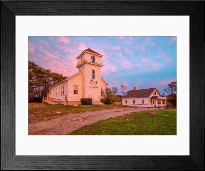Framed Print : USA, New England, Maine, Montpellier, Finnish Heritage House Framed Print : USA, New England, Maine, Montpellier, Finnish Heritage House