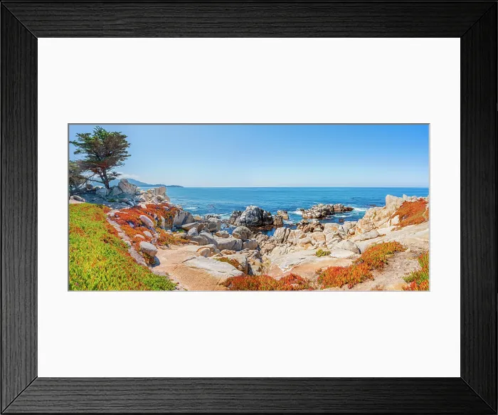 Framed Print : Coastal Area Near Carmel-by-the-Sea on the Monterey Peninsula, USA Framed Print : Coastal Area Near Carmel-by-the-Sea on the Monterey Peninsula, USA