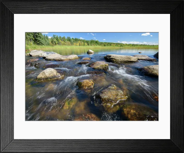 Framed Print : USA, Minnesota, Itasca State Park, Mississippi Headwaters Framed Print : USA, Minnesota, Itasca State Park, Mississippi Headwaters