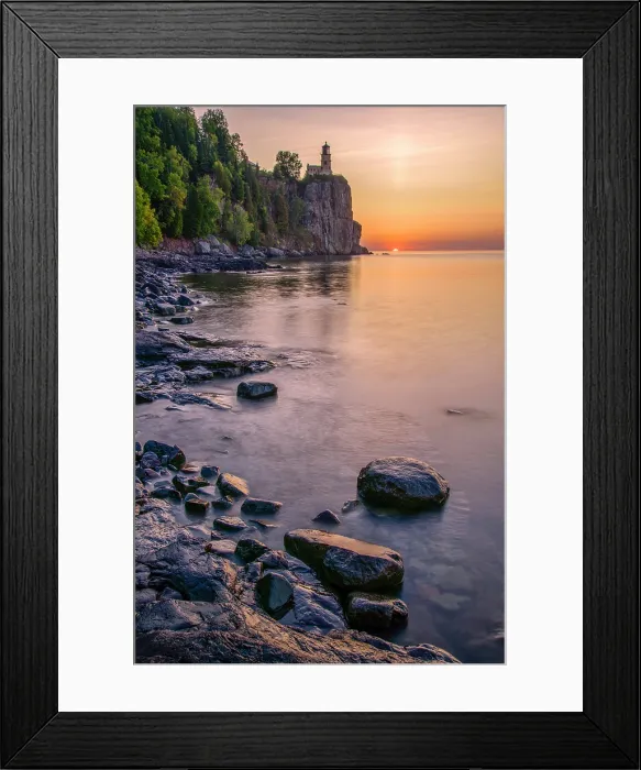 Framed Print : USA, Great Lakes, Minnesota, Lake Superior, Silver Bay, North shore, Split Rock Lighthouse, State Park Framed Print : USA, Great Lakes, Minnesota, Lake Superior, Silver Bay, North shore, Split Rock Lighthouse, State Park