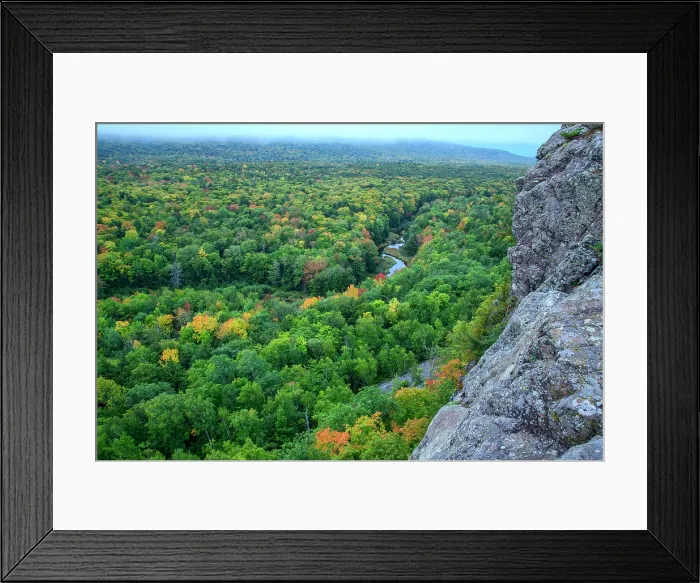Framed Print : USA, Michigan, Great Lakes, Upper Peninsula, Ontonago, Porcupine Mountains, Lake of the Clouds Framed Print : USA, Michigan, Great Lakes, Upper Peninsula, Ontonago, Porcupine Mountains, Lake of the Clouds