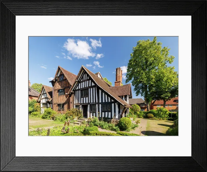 Framed Print : Selly Manor, Bournville, Birmingham, England, UK Framed Print : Selly Manor, Bournville, Birmingham, England, UK