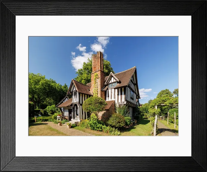 Framed Print : Selly Manor, Bournville, Birmingham, England, UK