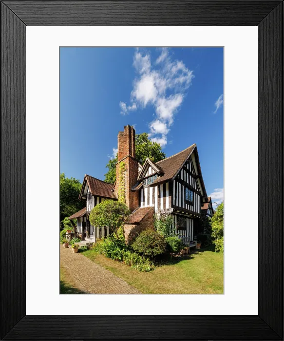 Framed Print : Selly Manor, Bournville, Birmingham, England, UK Framed Print : Selly Manor, Bournville, Birmingham, England, UK