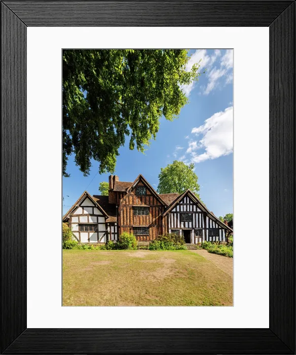 Framed Print : Selly Manor, Bournville, Birmingham, England, UK Framed Print : Selly Manor, Bournville, Birmingham, England, UK