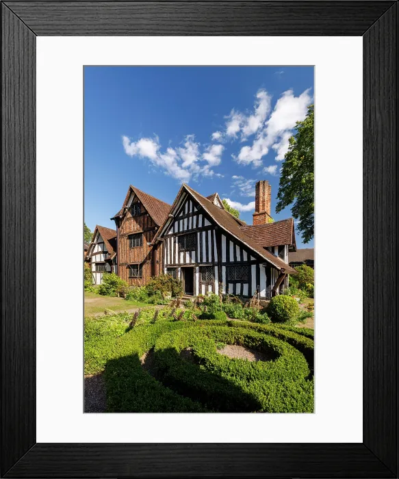 Framed Print : Selly Manor, Bournville, Birmingham, England, UK Framed Print : Selly Manor, Bournville, Birmingham, England, UK