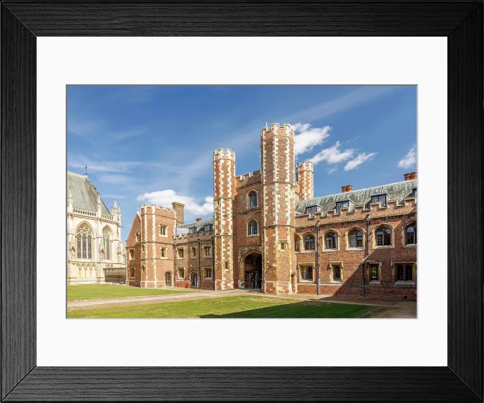 Framed Print : St John's College, Cambridge, Cambridgeshire, England, UK