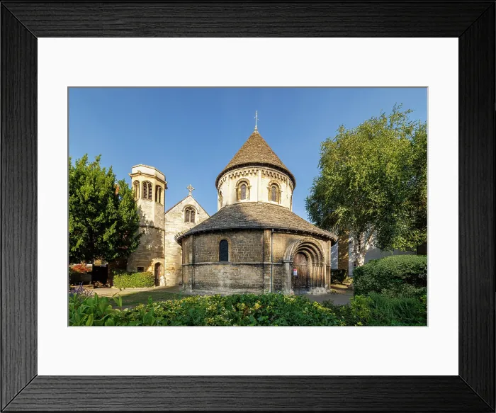 Framed Print : The Round Church, Cambridgeshire, England, UK Framed Print : The Round Church, Cambridgeshire, England, UK