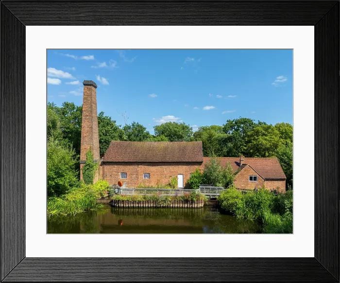 Framed Print : Sarehole Mill, Birmingham, West Midlands, England, UK