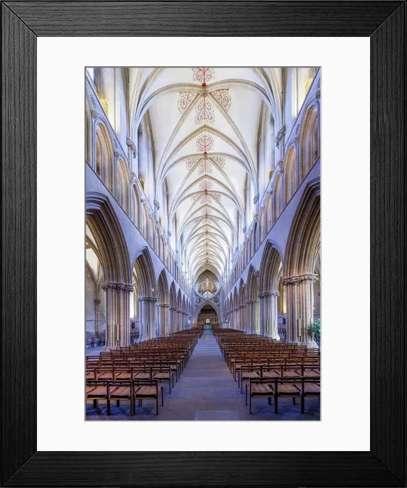 Framed Print : Interior of Wells Cathedral, Wells, Somerset, England, UK Framed Print : Interior of Wells Cathedral, Wells, Somerset, England, UK
