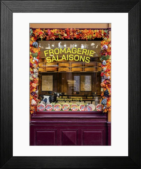 Framed Print : Cheese shop window, Ribeauville, Haut-Rhin, Alsace, Grand Est, France Framed Print : Cheese shop window, Ribeauville, Haut-Rhin, Alsace, Grand Est, France