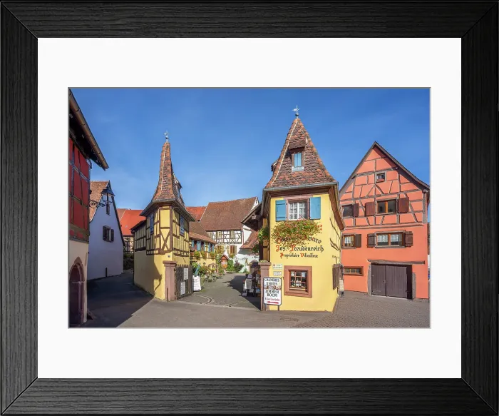 Framed Print : Winery in the old town of Eguisheim, Alsace, Alsace Wine Road, Haut-Rhin, Grand Est, France Framed Print : Winery in the old town of Eguisheim, Alsace, Alsace Wine Road, Haut-Rhin, Grand Est, France