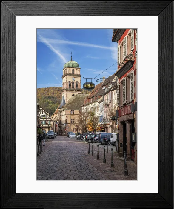 Framed Print : Kaysersberg, Haut-Rhin, Alsace, Grand Est, France Framed Print : Kaysersberg, Haut-Rhin, Alsace, Grand Est, France